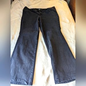 Old Navy 18w Black Boot Cut Jeans